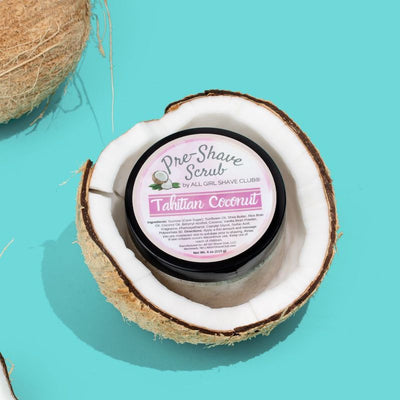 Pre-Shave Scrub: Tahitian Coconut