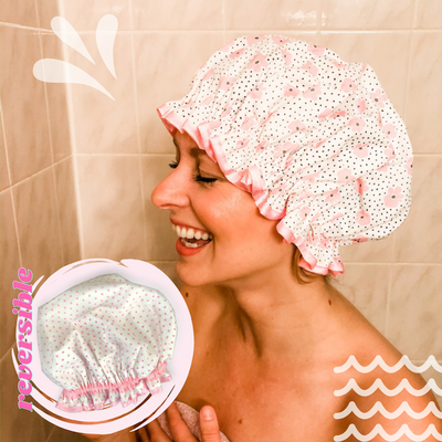 Floral Shower Cap