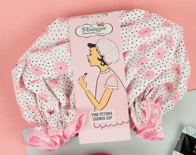 Floral Shower Cap