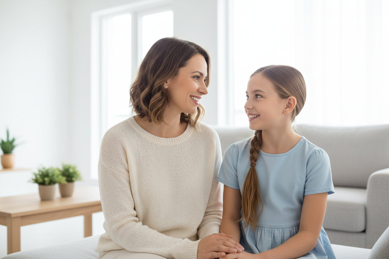 when should girls start shaving? A mom talking to her daughter about shaving