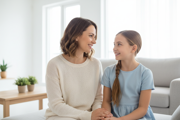 when should girls start shaving? A mom talking to her daughter about shaving