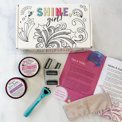 Shine, Girl! (First Shave Kit)