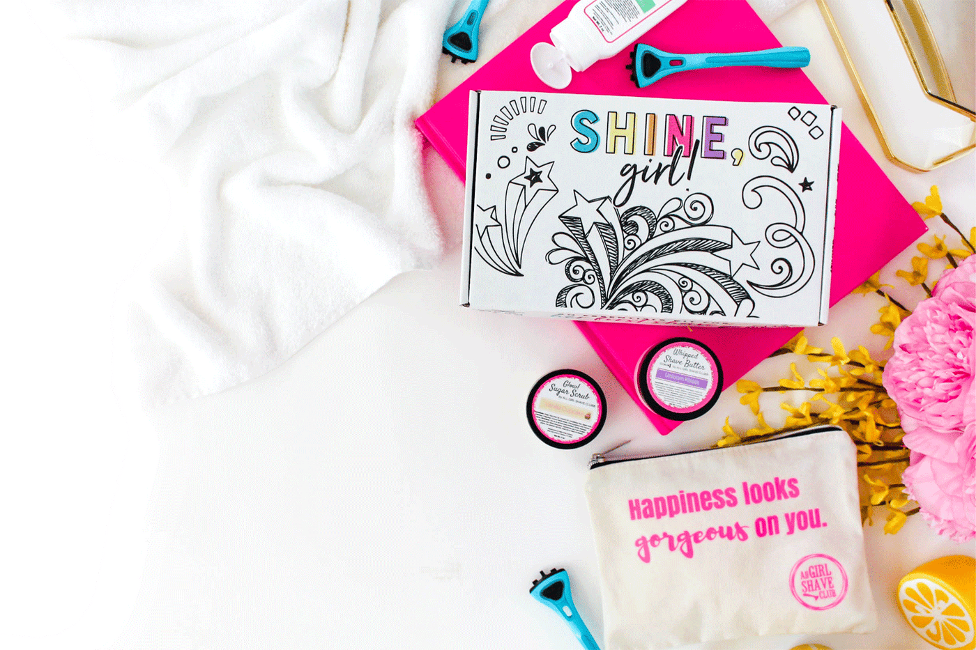 shine girl the perfect first shave kit for girls
