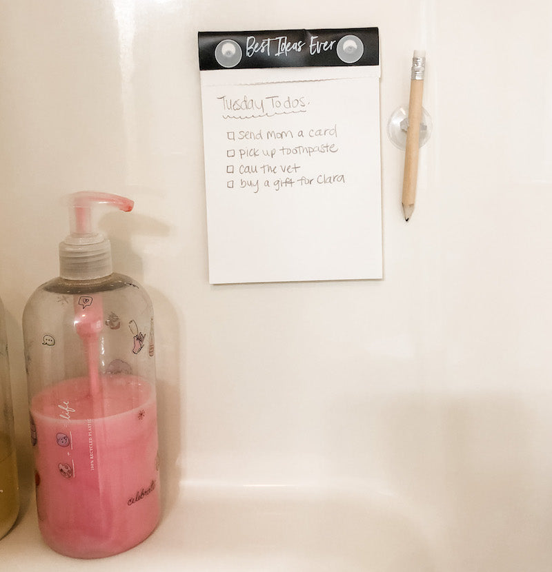 Shower Notes Splashy Notes (Waterproof Notepad) - All Girl Shave Club