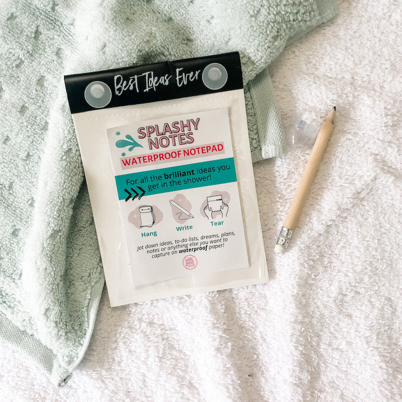 Splashy Notes (Waterproof Notepad)