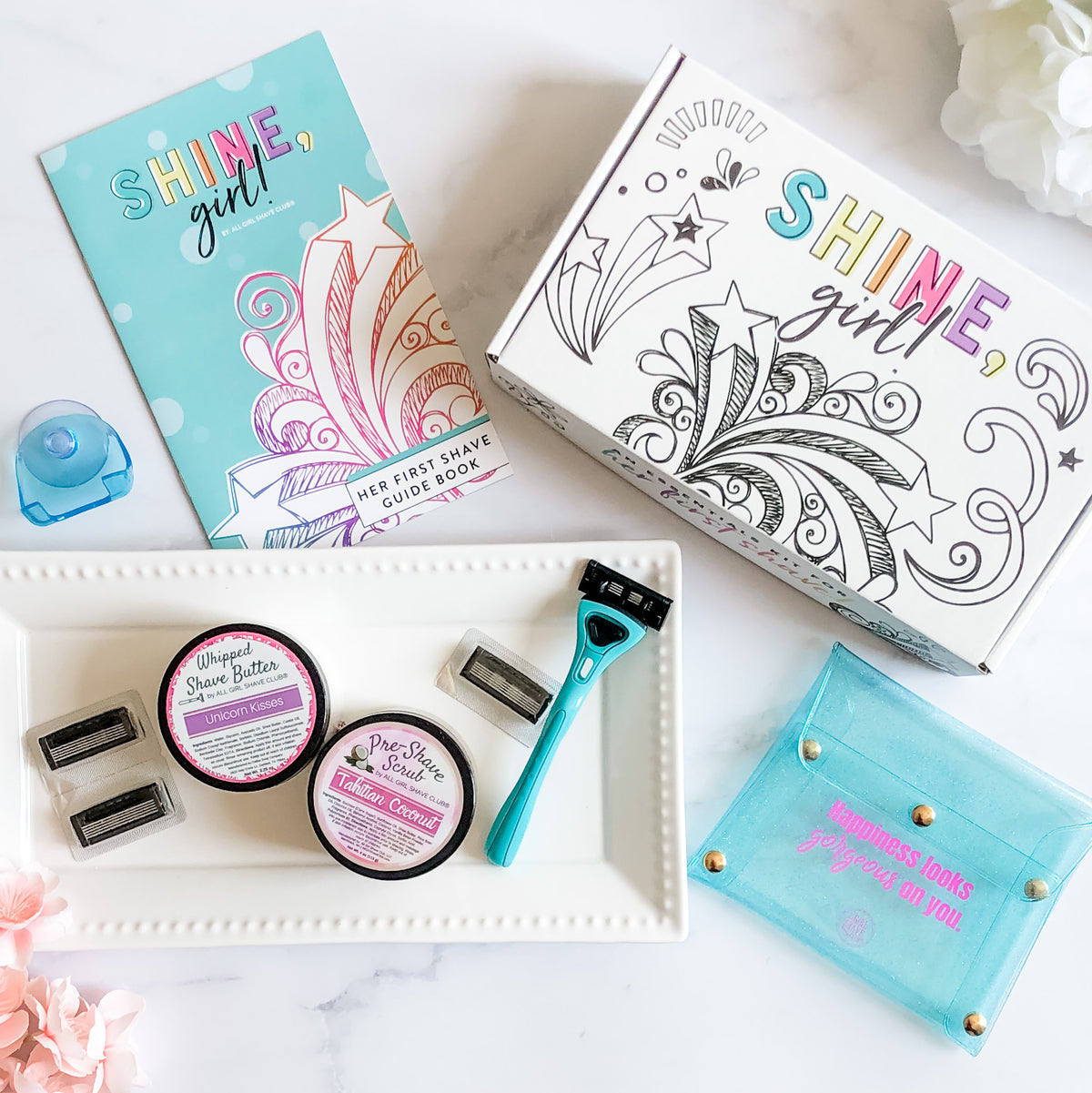 Shine, Girl! (First Shave Kit) - All Girl Shave Club