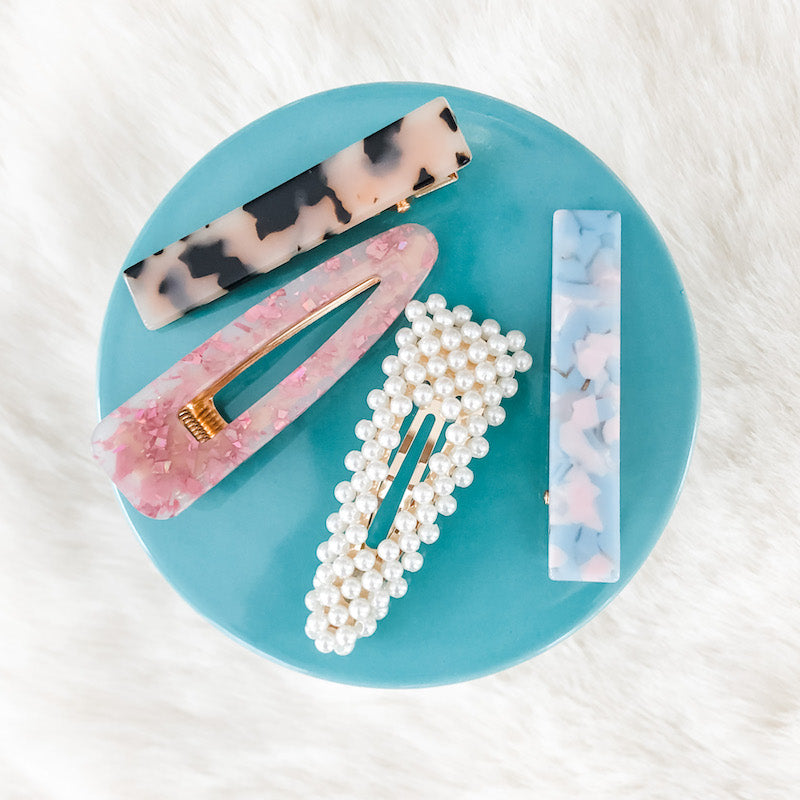 Hair Clips (4 pc Set)