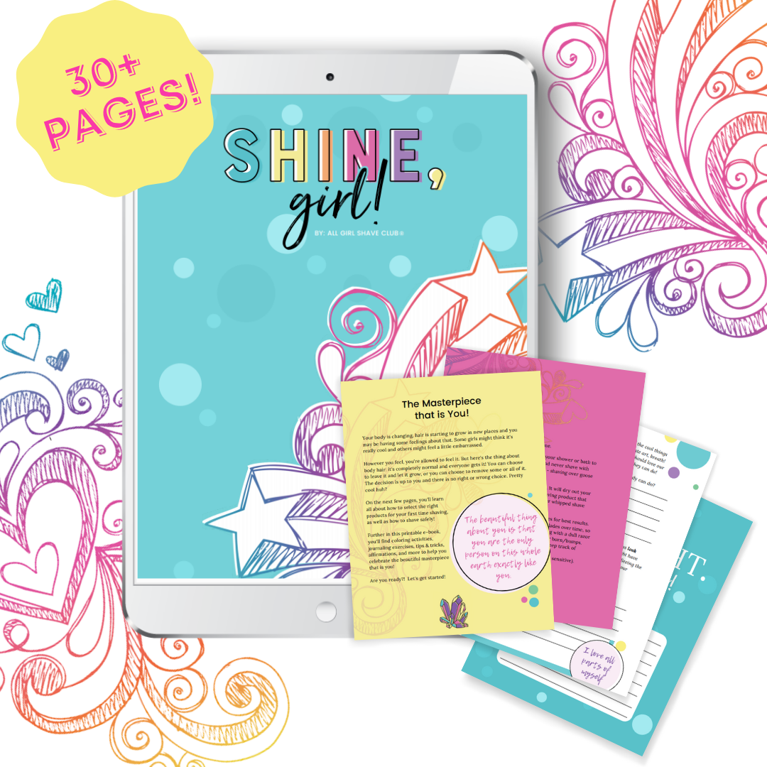 First Shave Guide & Activity e-Book (digital download)