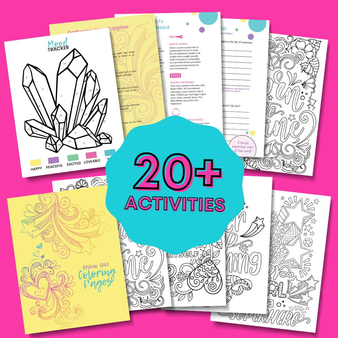 First Shave Guide & Activity e-Book (digital download)